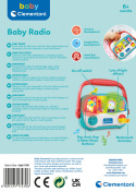 Interaktywne Baby Radio CLEMENTONI 17470