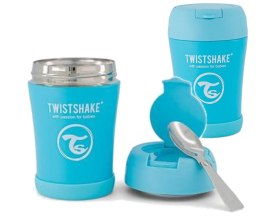 TWISTSHAKE Pojemnik termiczny z łyżką 350ml Niebieski