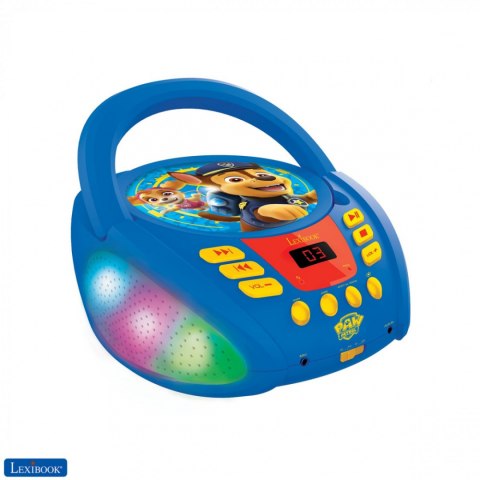 Odtwarzacz CD PSI PATROL Boombox Bluetooth Aux LEXIBOOK RCD109PA Odtwarzacz CD PSI PATROL Boombox Bluetooth Aux LEXIBOOK RCD109PA