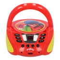 MIRACULOUS LADYBUG Boombox Bluetooth Aux CD Player LEXIBOOK RCD109MI