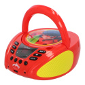 MIRACULOUS LADYBUG Boombox Bluetooth Aux CD Player LEXIBOOK RCD109MI