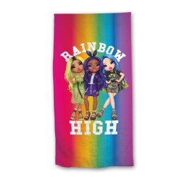 Ręcznik kąpielowy plażowy RAINBOW HIGH 70x140 AYMAX AYM-002RNB-BT