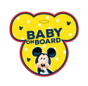 MiCKEY MOUSE Baby car plate in car SEVEN 9612