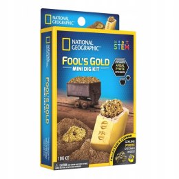 National Geographic: FOOLS`S GOLD Mini Zestaw Wydobądź Złoto Głupca JMW RTNGMDIGGOLD