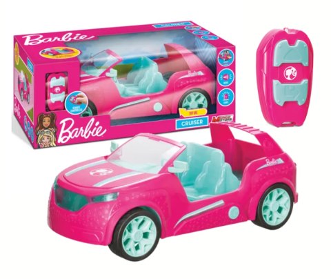 BARBIE Auto CRUISER Zdalnie sterowany Różowy SUV MONDO 63647