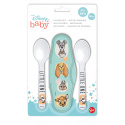 DISNEY Cutlery Set in a Spoon Case 2pcs. STOR 13666