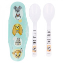 DISNEY Cutlery Set in a Spoon Case 2pcs. STOR 13666