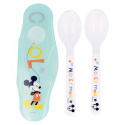 Zestaw Sztućców MICKEY MOUSE w Etui Łyżeczka 2szt. STOR 13066