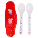 PEPPA PIG Cutlery Set in a Spoon Case 2pcs. STOR 13466