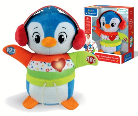 PINGU Dancing Edu Educational Plush CLEMENTONI 50717