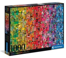 Puzzle 1000 el. Color Boom Collage Kolaż CLEMENTONI 39595