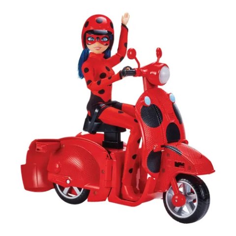 MIRACULOUS Skuter Lucky Charm Lalka Biedronka PLAYMATES 50668 MIRACULOUS Skuter Lucky Charm Lalka Biedronka PLAYMATES 50668