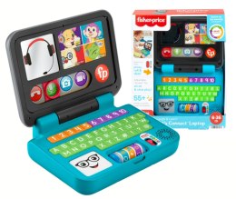 Edukacyjny Laptop Malucha „Porozmawiajmy” Edukacyjna zabawka w polskiej wersji językowej FISHER PRICE HHX33