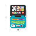 Edukacyjny Laptop Malucha „Porozmawiajmy” Edukacyjna zabawka w polskiej wersji językowej FISHER PRICE HHX33