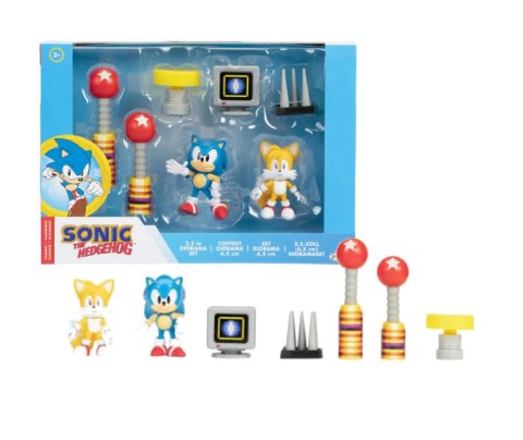 SONIC Figure set and Diorama Figure Sonic and Tails FIGURE JAKKS PACIFIC 40925