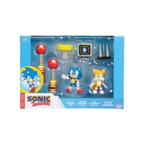 SONIC Zestaw Figurek i Diorama Figurka Sonic i Tails JAKKS PACIFIC 40925 SONIC Zestaw Figurek i Diorama Figurka Sonic i Tails JAKKS PACIFIC 40925
