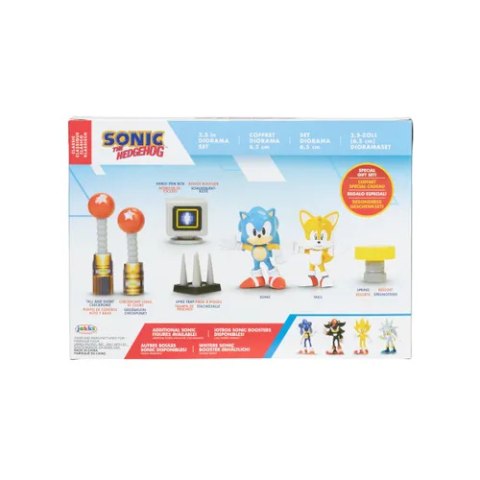 SONIC Zestaw Figurek i Diorama Figurka Sonic i Tails JAKKS PACIFIC 40925 SONIC Zestaw Figurek i Diorama Figurka Sonic i Tails JAKKS PACIFIC 40925