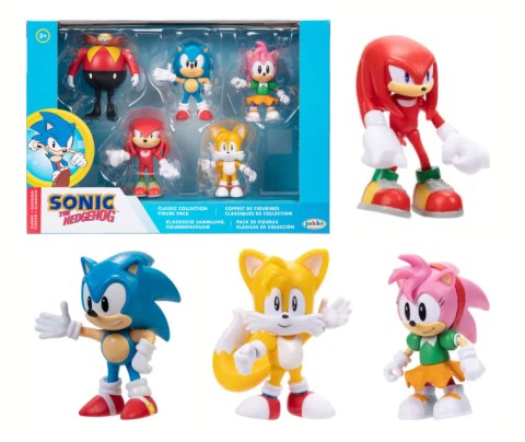 SONIC Zestaw Figurek 5szt. Figurka 6cm JAKKS PACIFIC 41452