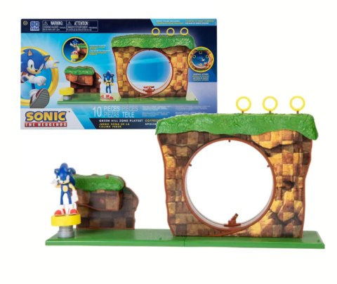 SONIC Green Hill Zone Set Sonic Green Hill Zone Figurine JAKKS PACIFIC 403934