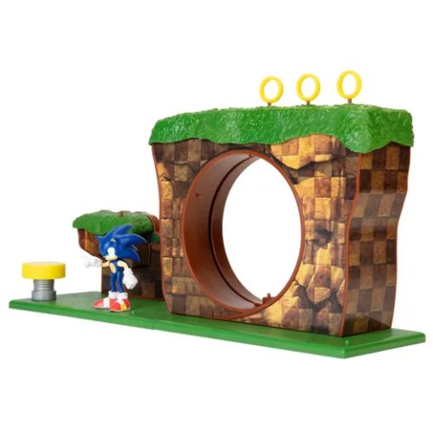 SONIC Zestaw Strefa Zielonego Wzgórza Figurka Sonic Green Hill Zone JAKKS PACIFIC 403934 SONIC Zestaw Strefa Zielonego Wzgórza Figurka Sonic Green Hill Zone JAKKS PACIFIC 403934