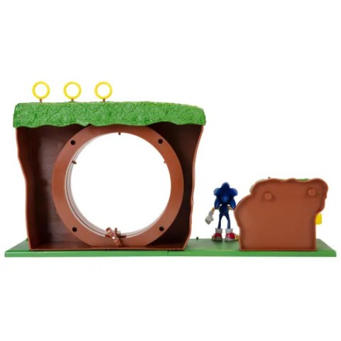 SONIC Zestaw Strefa Zielonego Wzgórza Figurka Sonic Green Hill Zone JAKKS PACIFIC 403934 SONIC Zestaw Strefa Zielonego Wzgórza Figurka Sonic Green Hill Zone JAKKS PACIFIC 403934