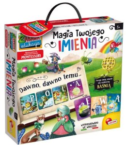 Zabawa Edukacyjna MAGIA TWOJEGO IMIENIA Montessori LISCIANI PL80182