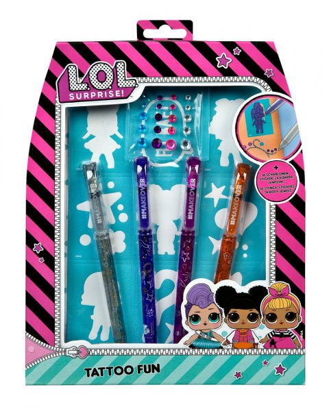 LOL SURPRISE Tattoo Set Fun Tattoo UNDERCOVER LOLO3301