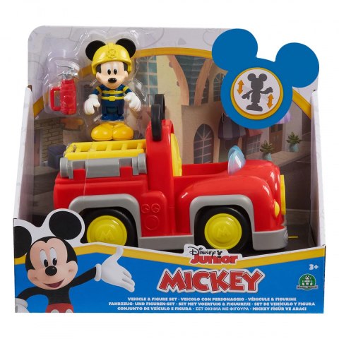 MiCKEY MOUSE Figure Fire Truck JUST PLAY 38756