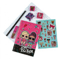 LOL SURPRISE Creative Set to Decorate UnderCOVER Notebook LOLO4464