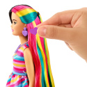 BARBIE Lalka Totally Hair SERCE z długimi włosami MATTEL HCM90