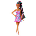 BARBIE Lalka Totally Hair MOTYLKI z długimi włosami  MATTEL HCM91