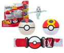 POKEMON Figurka Clip n Go Poke Ball Pas Repeat Ball, Timer Ball i Machop Seria 10 JAZWARES PKW2717