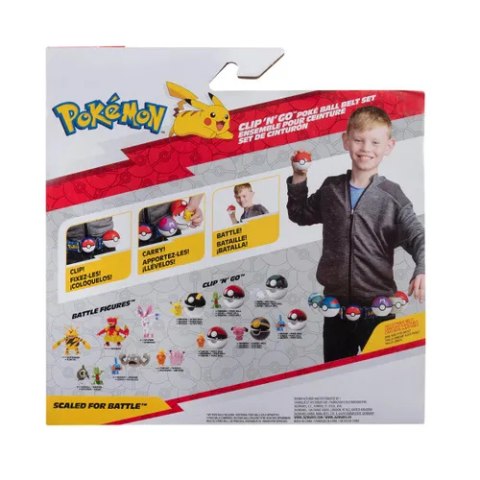 POKEMON Figurka Clip n Go Poke Ball Pas Repeat Ball, Timer Ball i Machop Seria 10 JAZWARES PKW2717 POKEMON Figurka Clip n Go Poke Ball Pas Repeat Ball, Timer Ball i Machop Seria 10 JAZWARES PKW2717