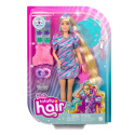 BARBIE Lalka Totally Hair GWIAZDKI z długimi włosami MATTEL HCM88