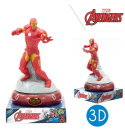 Lampka nocna LED 3D IRONMAN dla dzieci KIDS MV15912