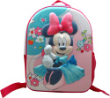 Plecak przedszkolny 3D MINNIE MOUSE 30x23 x10cm KIDS MN22085