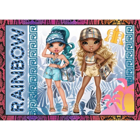 Puzzle 4w1 RAINBOW HIGH Modne laleczki TREFL 34614 Puzzle 4w1 RAINBOW HIGH Modne laleczki TREFL 34614
