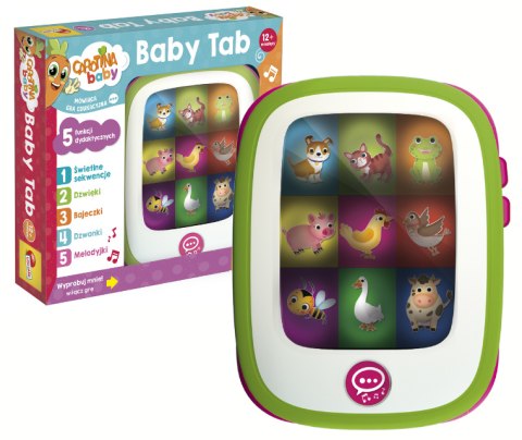 CAROTINA Edukacyjny Elektroniczny Baby Tablet LISCIANI PL55784