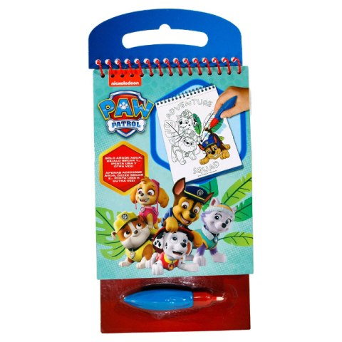 Kolorowanka z Piórem Wodnym PSI PATROL Aqua Magic KIDS PW19759 Kolorowanka z Piórem Wodnym PSI PATROL Aqua Magic KIDS PW19759