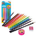 Pencil pencils MINNIE MOUSE 12pcs. Eraser Sharpener KIDS WD21724