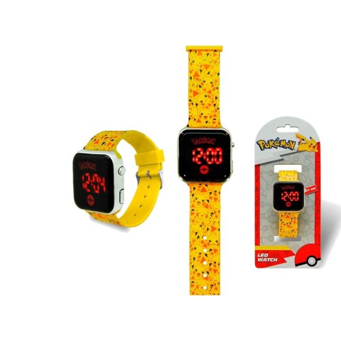 Zegarek cyfrowy LED na rękę POKEMON z kalendarzem dla dzieci KIDS POK4320 Zegarek cyfrowy LED na rękę POKEMON z kalendarzem dla dzieci KIDS POK4320