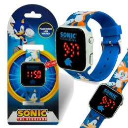 Zegarek cyfrowy LED na rękę SONIC z kalendarzem dla dzieci KIDS SNC4198M