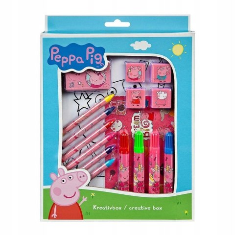 Creative set PEPPA PIG Art set 26pcs. UNDERCOVER PIPA3972