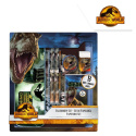 Set of school supplies JURASSIC WORLD Pencil case 13pcs. KIDS JP00012