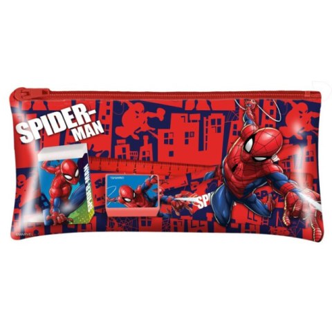 Zestaw przyborów szkolnych SPIDERMAN Piórnik KIDS MV15921