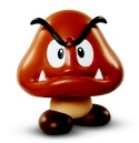 SUPER MARIO Figurka GOOMBA 6cm Nintendo s37 JAKKS PACIFIC 41146