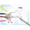 Kolorowanka Kopiowanka MISS MELODY KONIE Książeczka do kopiowania DEPESCHE 12179