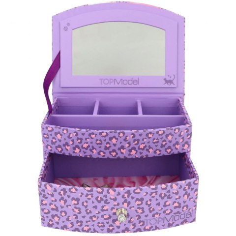 Szkatułka na biżuterię TOP MODEL LILAC LOVE z lusterkiem DEPESCHE 12281 Szkatułka na biżuterię TOP MODEL LILAC LOVE z lusterkiem DEPESCHE 12281
