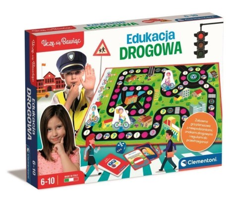 Uczę się Bawiąc: Edukacja drogowa CLEMENTONI 50777 Uczę się Bawiąc: Edukacja drogowa CLEMENTONI 50777