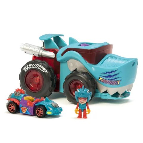 T-RACERS Pojazd Mega Wheels T-SHARK Figurka MAGIC BOX PTRSP116IN01 T-RACERS Pojazd Mega Wheels T-SHARK Figurka MAGIC BOX PTRSP116IN01
